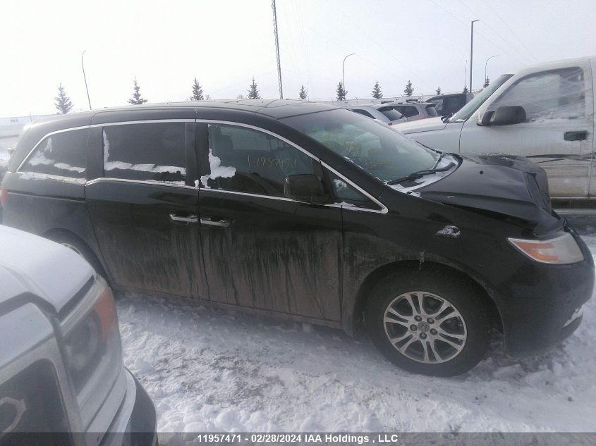 2013 Honda Odyssey Ex-L VIN: 5FNRL5H69DB501898 Lot: 11957471