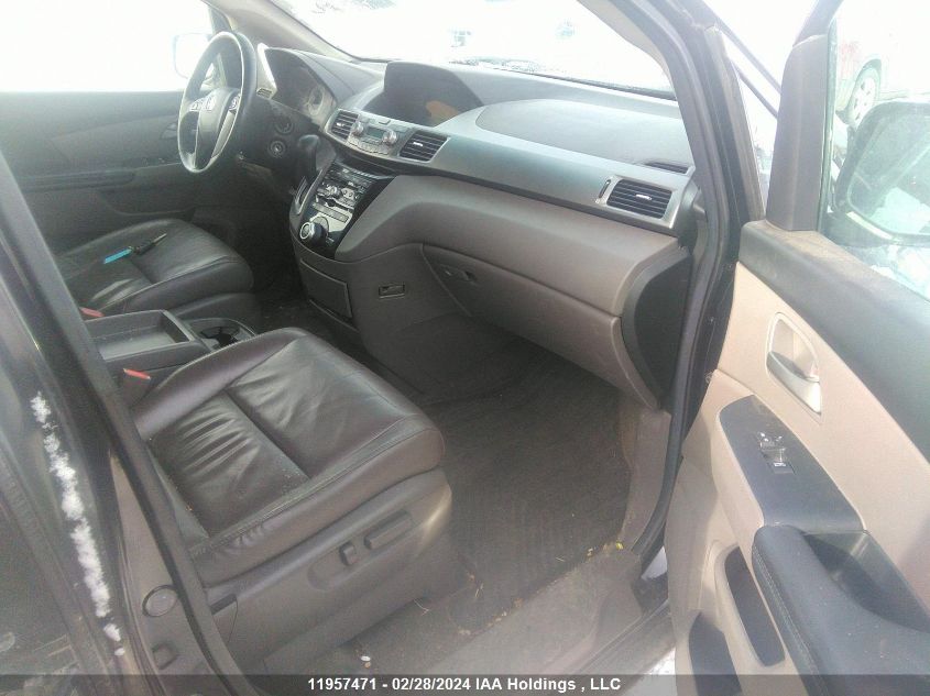 2013 Honda Odyssey Ex-L VIN: 5FNRL5H69DB501898 Lot: 11957471