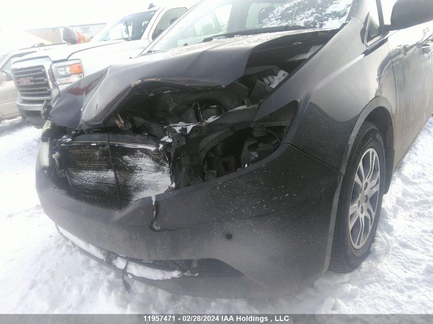 2013 Honda Odyssey Ex-L VIN: 5FNRL5H69DB501898 Lot: 11957471