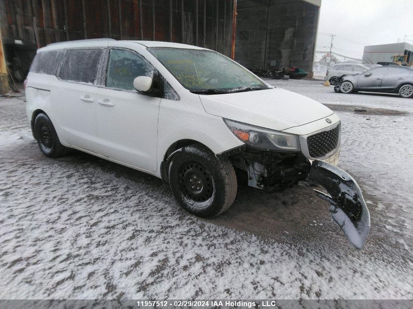 2016 Kia Sedona Lx VIN: KNDMB5C12G6194079 Lot: 11957512