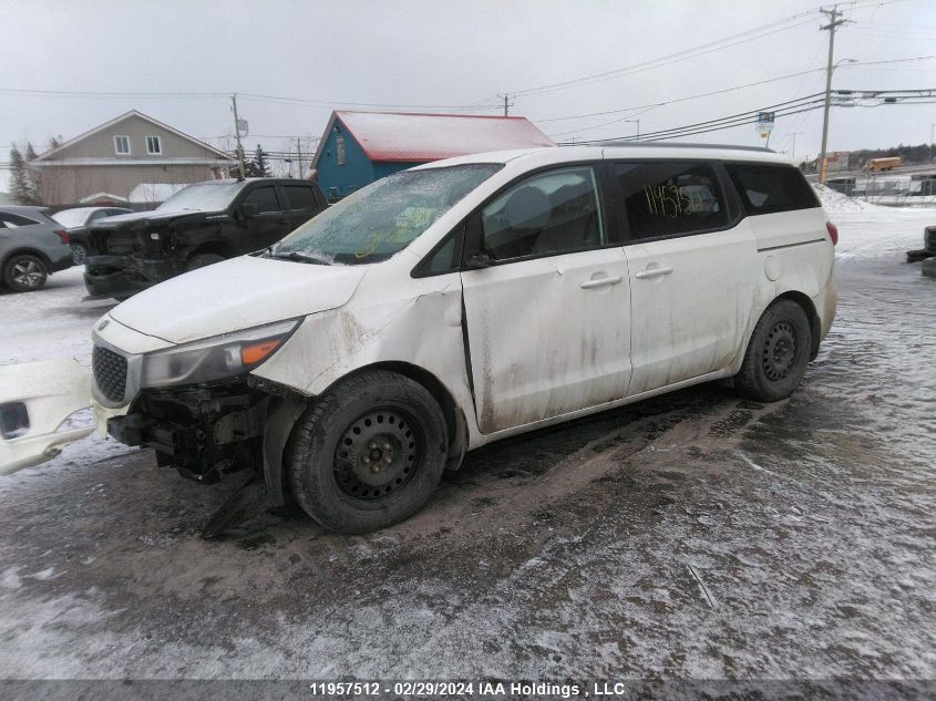 2016 Kia Sedona Lx VIN: KNDMB5C12G6194079 Lot: 11957512