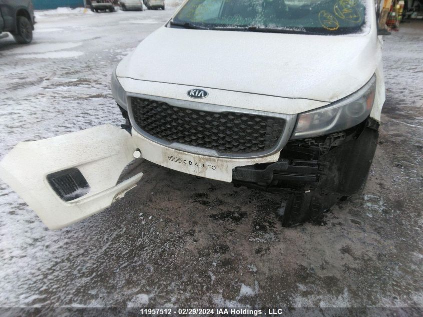 2016 Kia Sedona Lx VIN: KNDMB5C12G6194079 Lot: 11957512