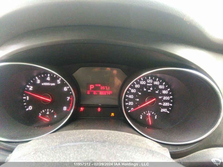 2016 Kia Sedona Lx VIN: KNDMB5C12G6194079 Lot: 11957512