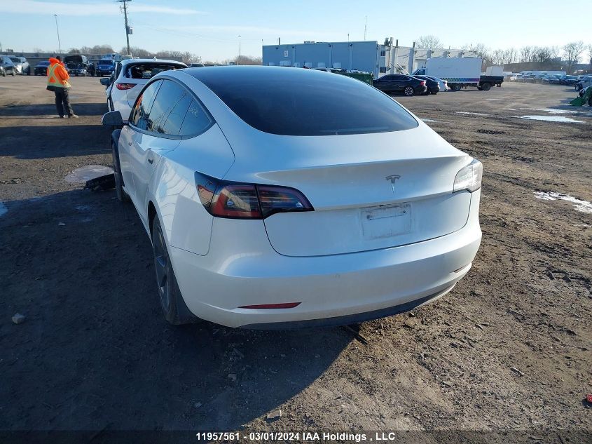 2021 Tesla Model 3 VIN: 5YJ3E1EA9MF988781 Lot: 11957561