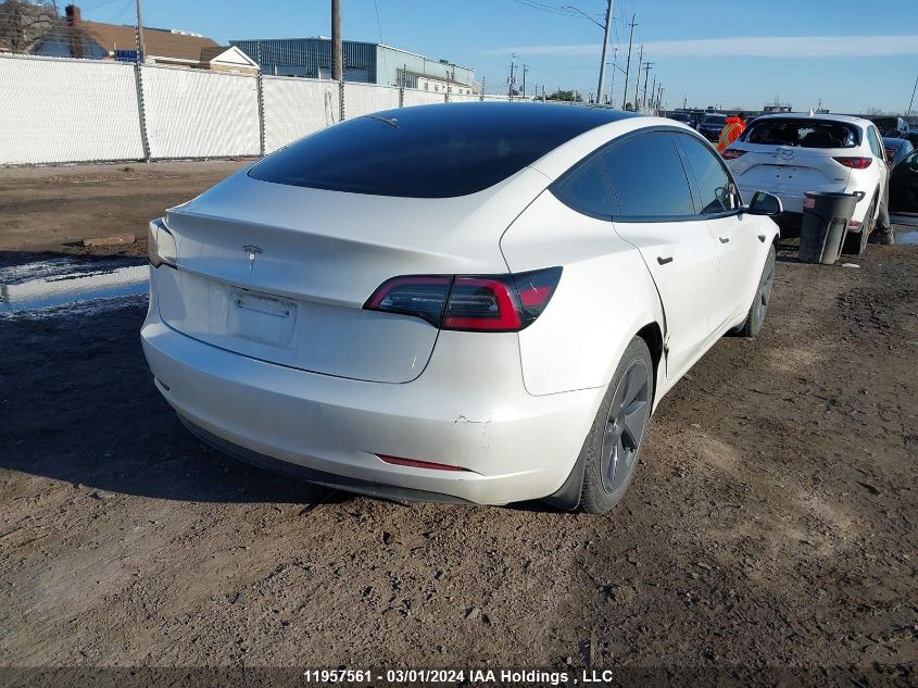 2021 Tesla Model 3 VIN: 5YJ3E1EA9MF988781 Lot: 11957561