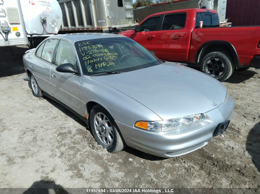 2002 Oldsmobile Intrigue VIN: 1G3WH52H72F278056 Lot: 11957694