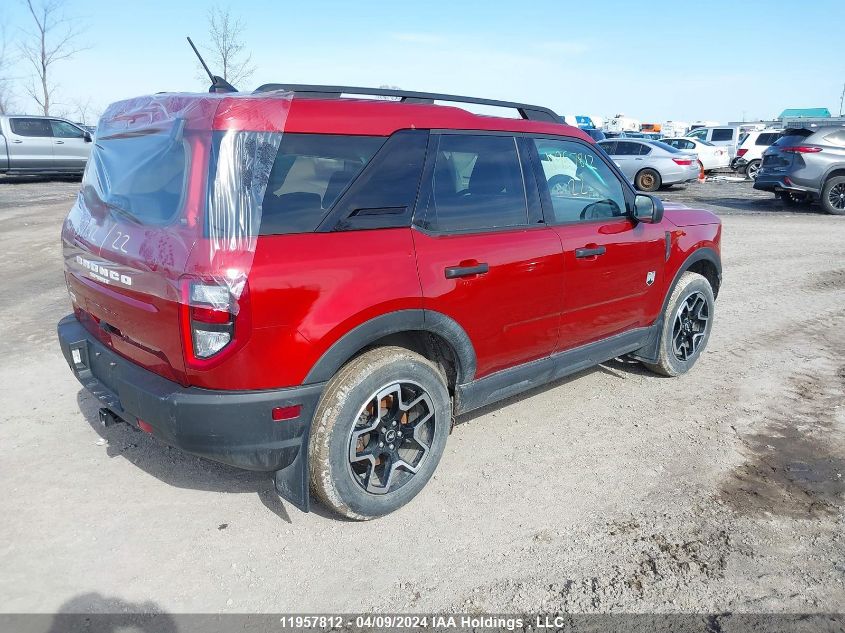 2022 Ford Bronco Sport Big Bend VIN: 3FMCR9B65NRD75894 Lot: 11957812