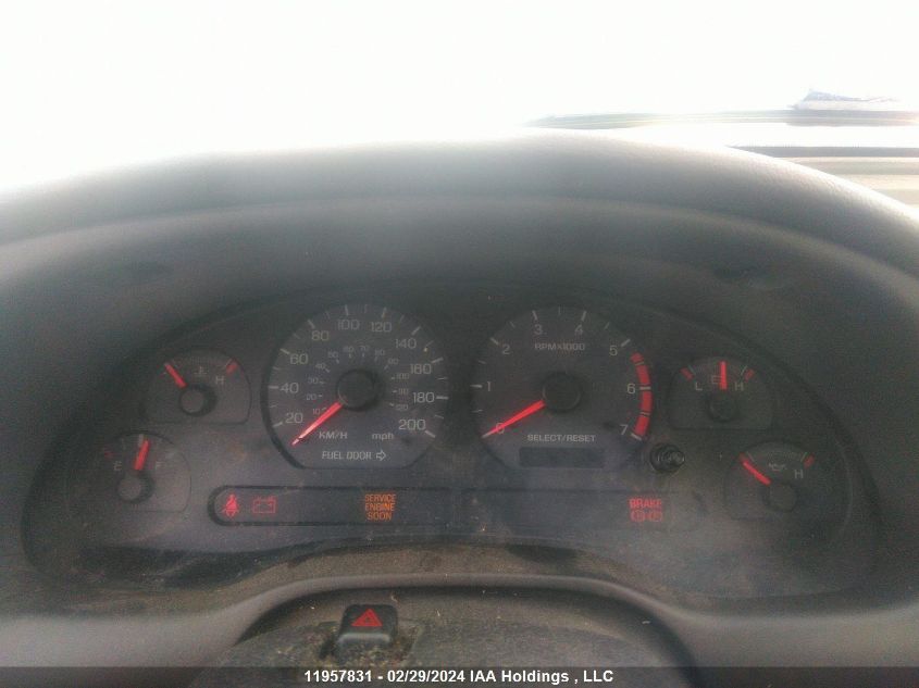 2002 Ford Mustang VIN: 1FAFP40482F120537 Lot: 11957831