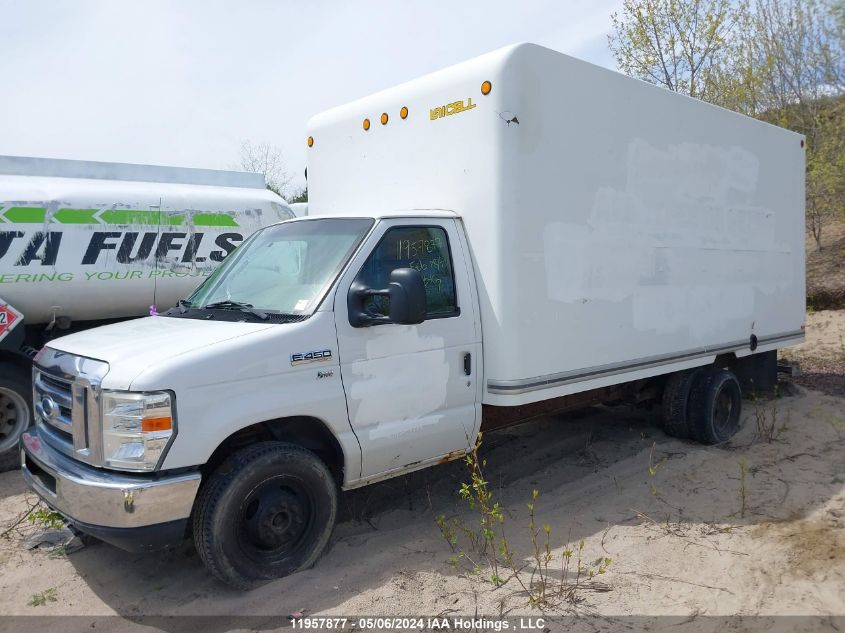 2010 Ford Econoline E450 Super Duty Cutwy Van VIN: 1FDXE4FL1ADA53577 Lot: 11957877