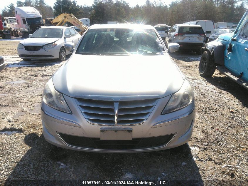 2012 Hyundai Genesis VIN: KMHGC4DDXCU174161 Lot: 11957919