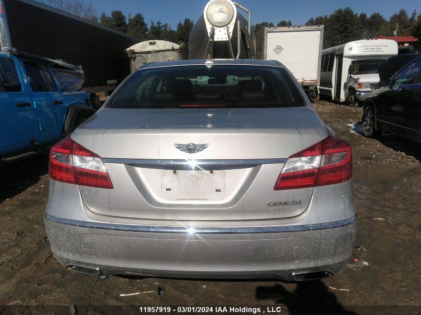 2012 Hyundai Genesis VIN: KMHGC4DDXCU174161 Lot: 11957919