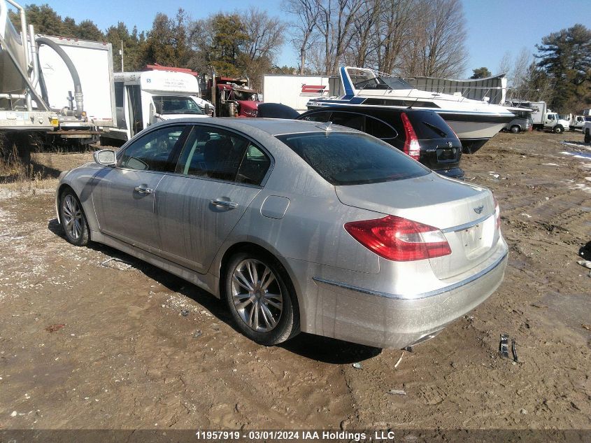 2012 Hyundai Genesis VIN: KMHGC4DDXCU174161 Lot: 11957919