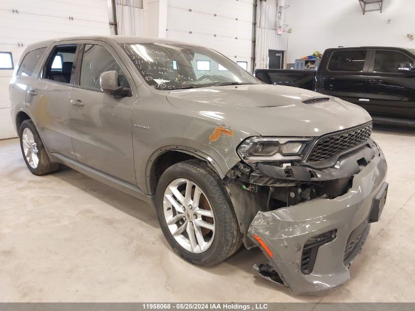 2022 Dodge Durango R/T VIN: 1C4SDJCT4NC223446 Lot: 11958068