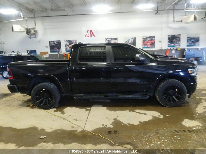 2019 Ram 1500 Laramie VIN: 1C6SRFJT1KN862845 Lot: 11958075