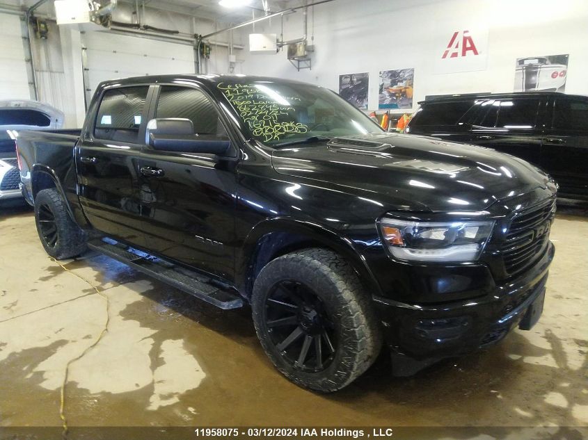 2019 Ram 1500 Laramie VIN: 1C6SRFJT1KN862845 Lot: 11958075