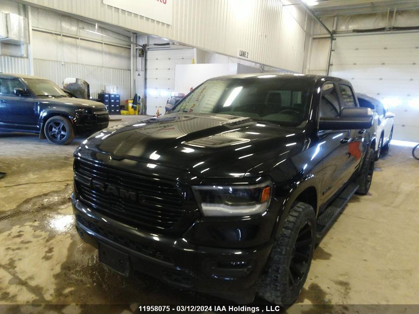 2019 Ram 1500 Laramie VIN: 1C6SRFJT1KN862845 Lot: 11958075