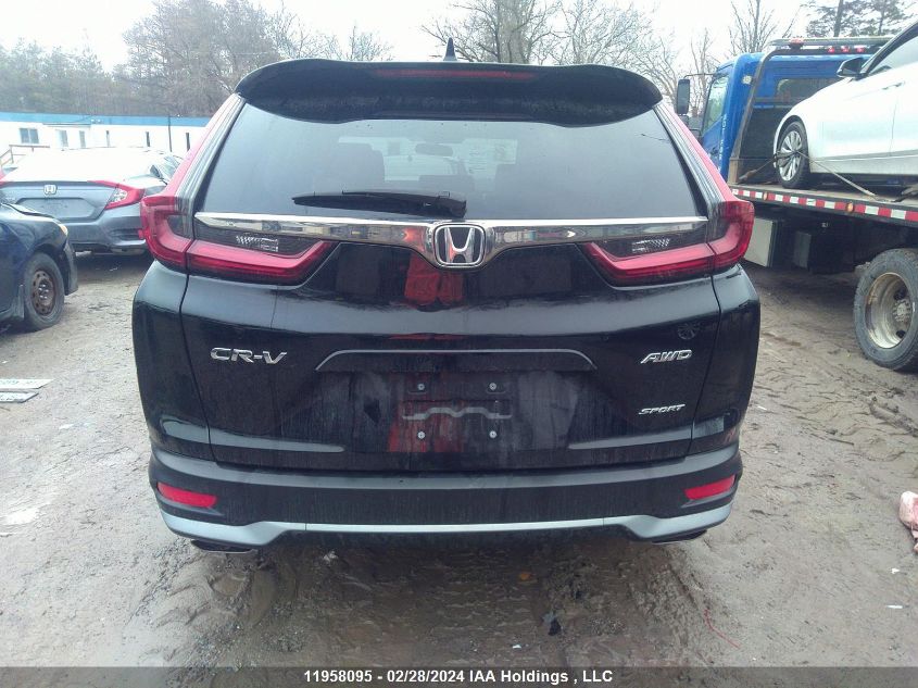 2021 Honda Cr-V VIN: 2HKRW2H45MH218565 Lot: 11958095