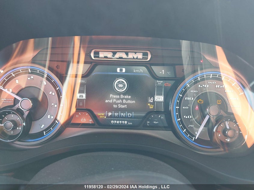 2021 Dodge Ram 1500 VIN: 1C6SRFHTXMN567459 Lot: 11958120