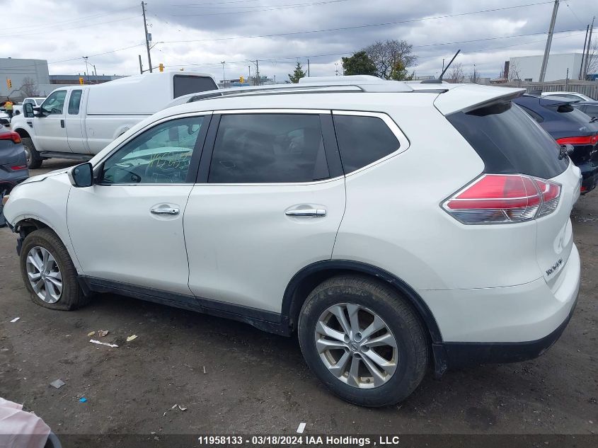 2014 Nissan Rogue S/Sl/Sv VIN: 5N1AT2MV4EC762102 Lot: 11958133