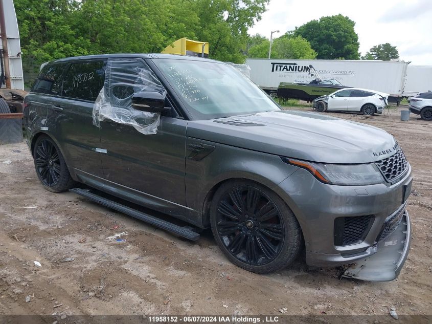 2019 Land Rover Range Rover Sport Supercharged Dynamic VIN: SALWR2RE4KA820260 Lot: 11958152