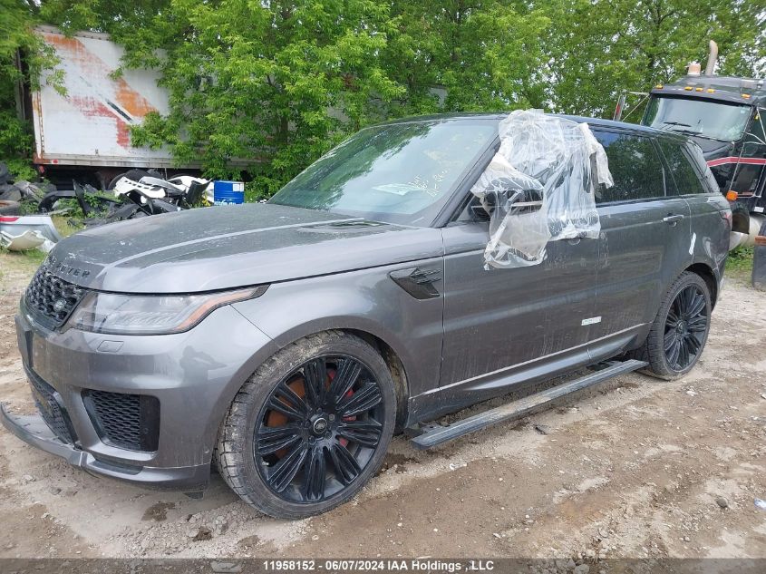 2019 Land Rover Range Rover Sport Supercharged Dynamic VIN: SALWR2RE4KA820260 Lot: 11958152