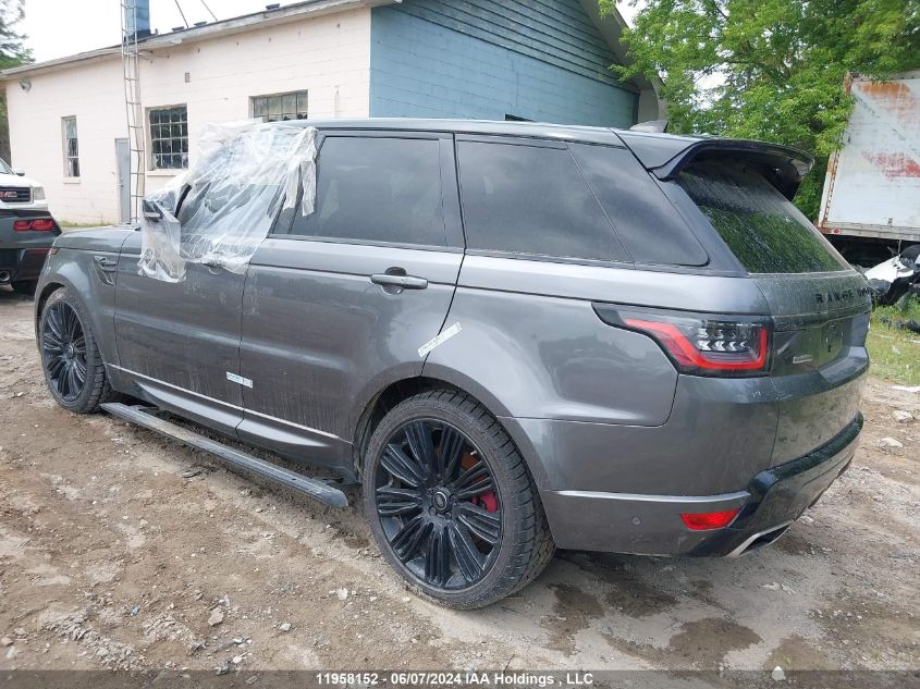 2019 Land Rover Range Rover Sport Supercharged Dynamic VIN: SALWR2RE4KA820260 Lot: 11958152