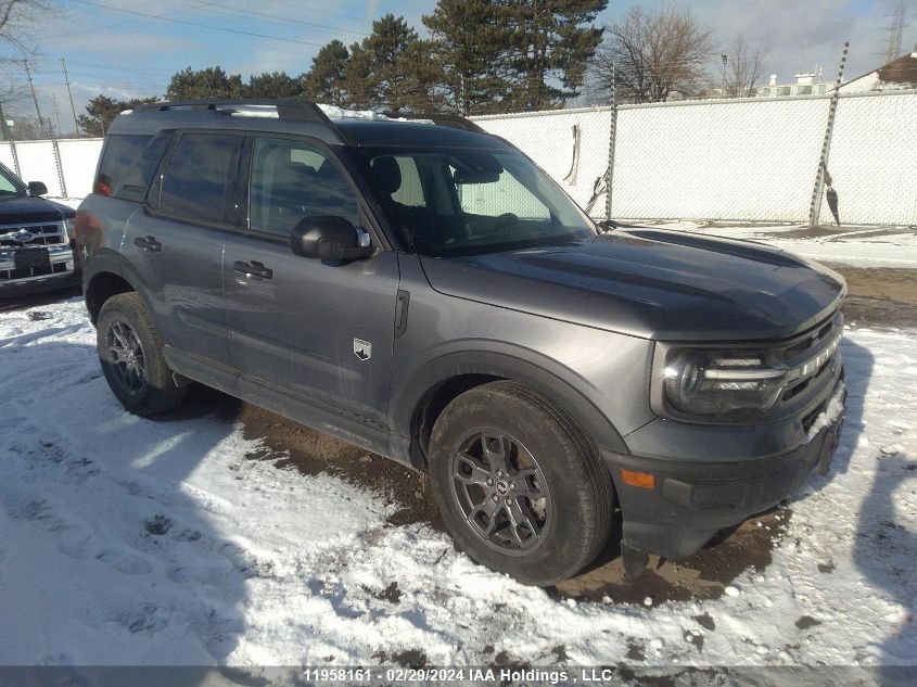 2022 Ford Bronco Sport Big Bend VIN: 3FMCR9B69NRD74554 Lot: 11958161