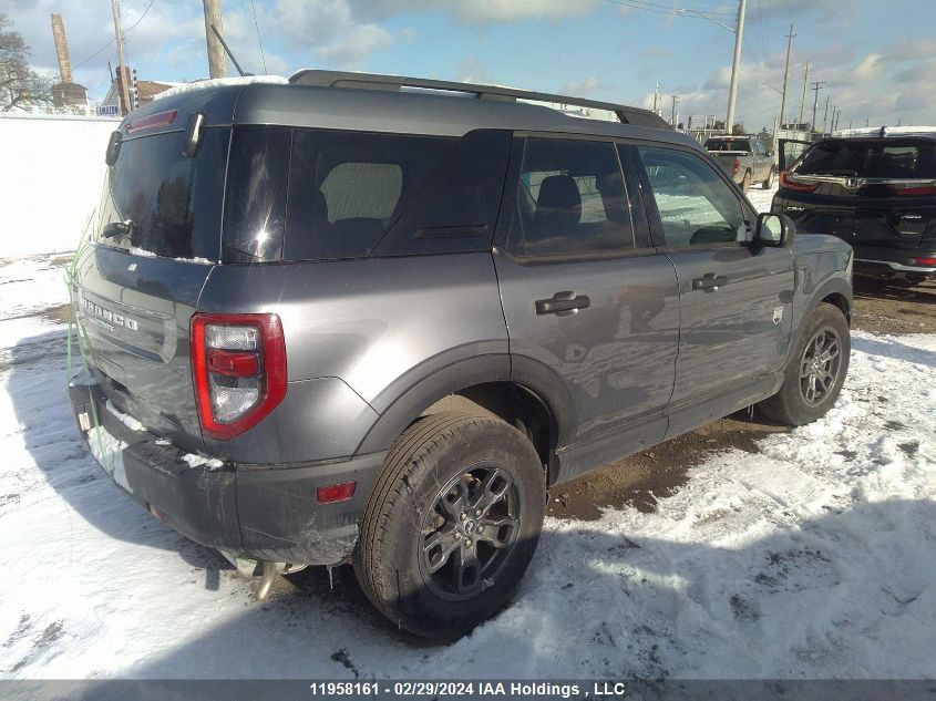 2022 Ford Bronco Sport Big Bend VIN: 3FMCR9B69NRD74554 Lot: 11958161