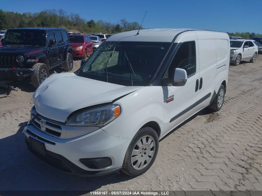 2018 Ram Promaster City Slt VIN: ZFBERFDB0J6J24927 Lot: 11958167