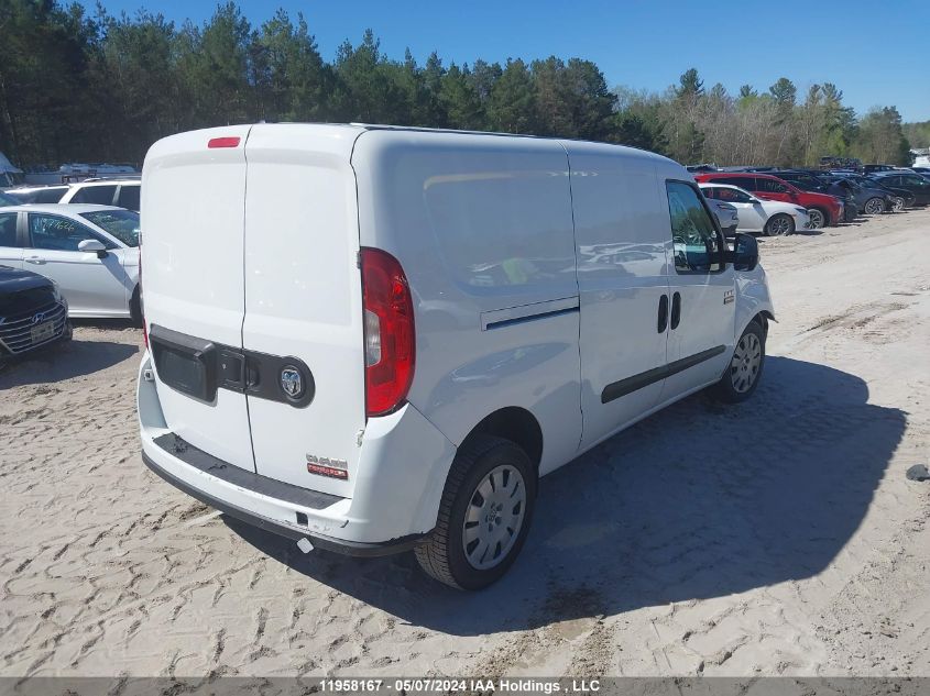 2018 Ram Promaster City Slt VIN: ZFBERFDB0J6J24927 Lot: 11958167