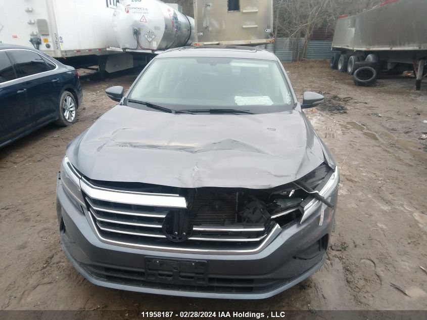 2021 Volkswagen Passat Highline VIN: 1VWBA7A39MC007134 Lot: 11958187