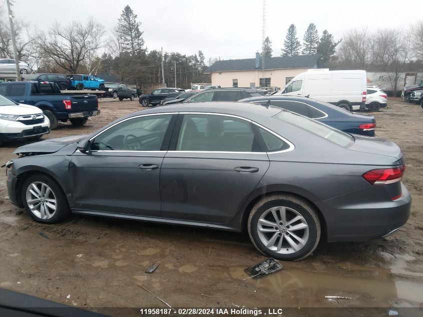 2021 Volkswagen Passat Highline VIN: 1VWBA7A39MC007134 Lot: 11958187