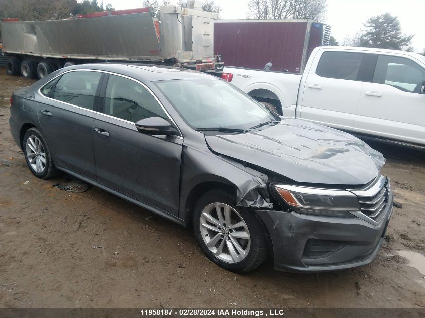 2021 Volkswagen Passat Highline VIN: 1VWBA7A39MC007134 Lot: 11958187