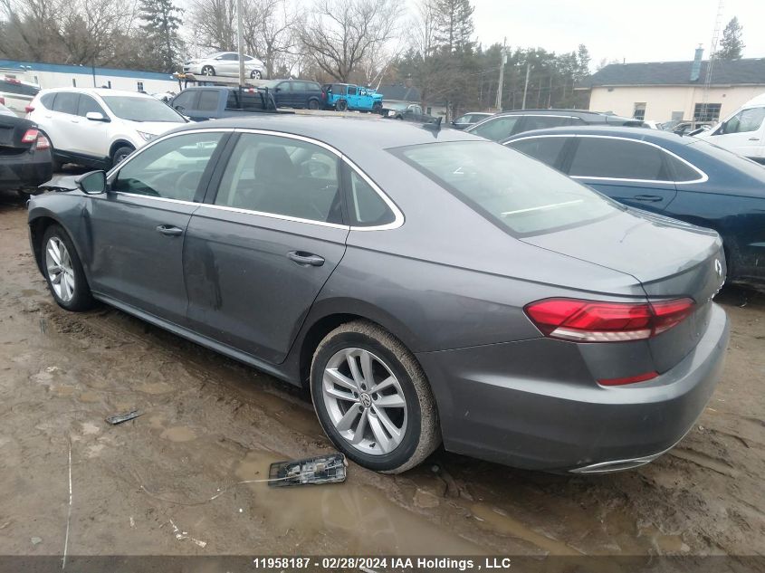 2021 Volkswagen Passat Highline VIN: 1VWBA7A39MC007134 Lot: 11958187