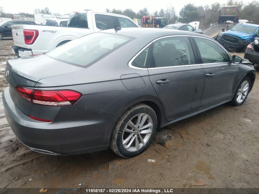 2021 Volkswagen Passat Highline VIN: 1VWBA7A39MC007134 Lot: 11958187