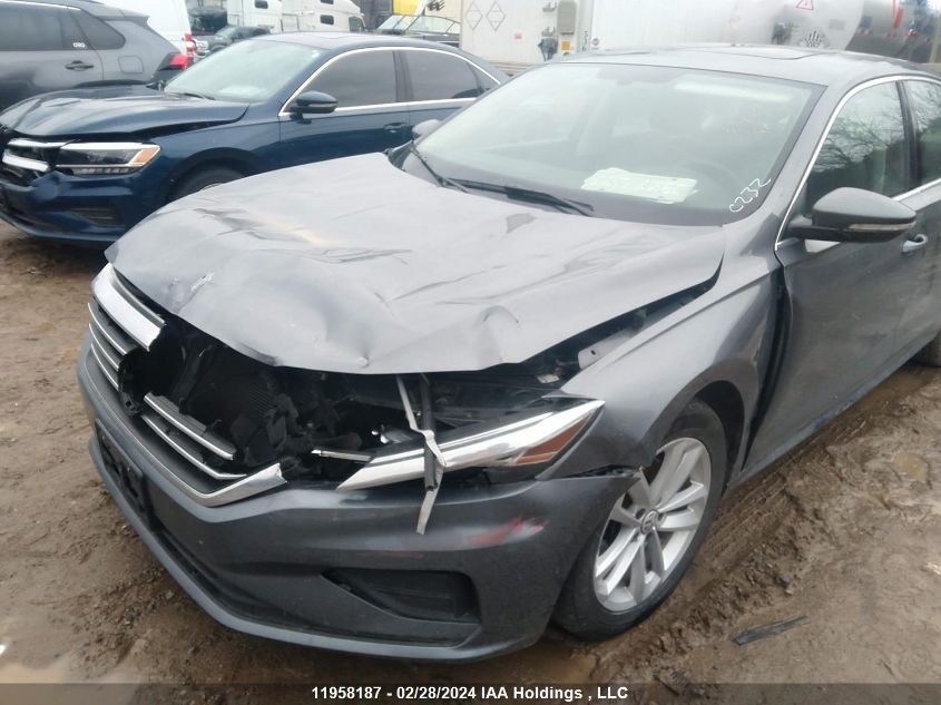 2021 Volkswagen Passat Highline VIN: 1VWBA7A39MC007134 Lot: 42117634