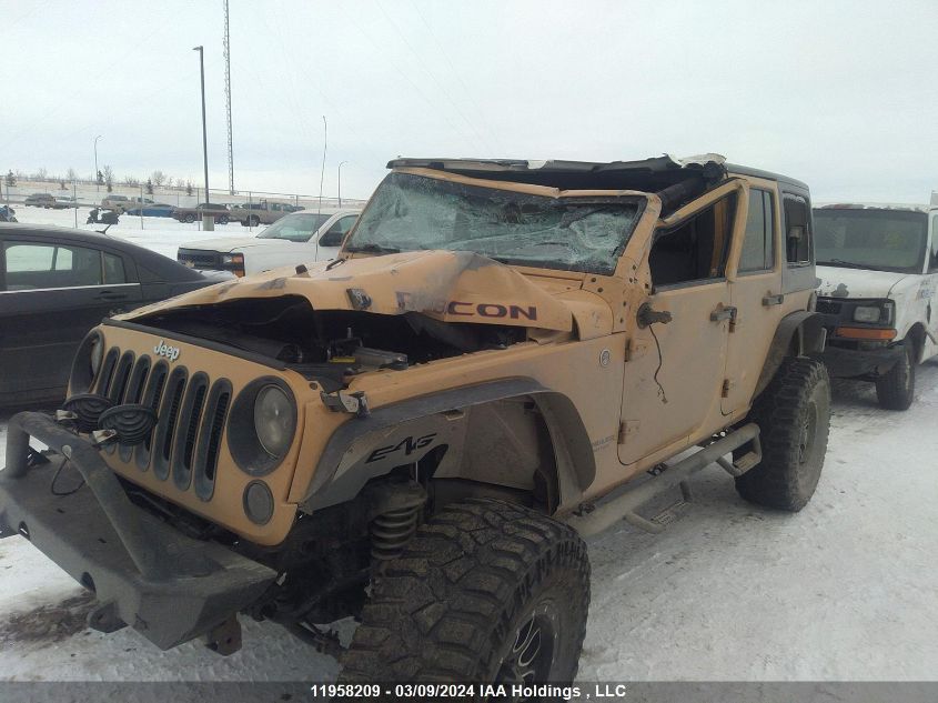 2014 Jeep Wrangler Unlimited Rubicon VIN: 1C4BJWFG8EL174224 Lot: 11958209