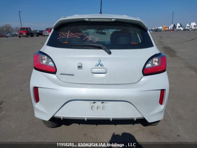 2022 Mitsubishi Mirage Es/Le VIN: ML32AUHJ3NH005991 Lot: 11958281