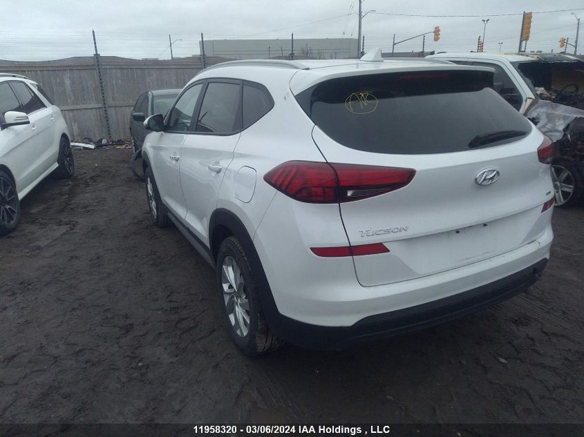 2021 Hyundai Tucson Preferred Awd VIN: KM8J3CA44MU393090 Lot: 11958320