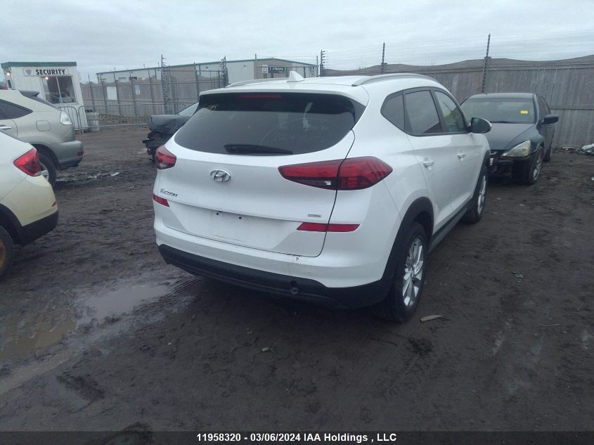 2021 Hyundai Tucson Preferred Awd VIN: KM8J3CA44MU393090 Lot: 11958320