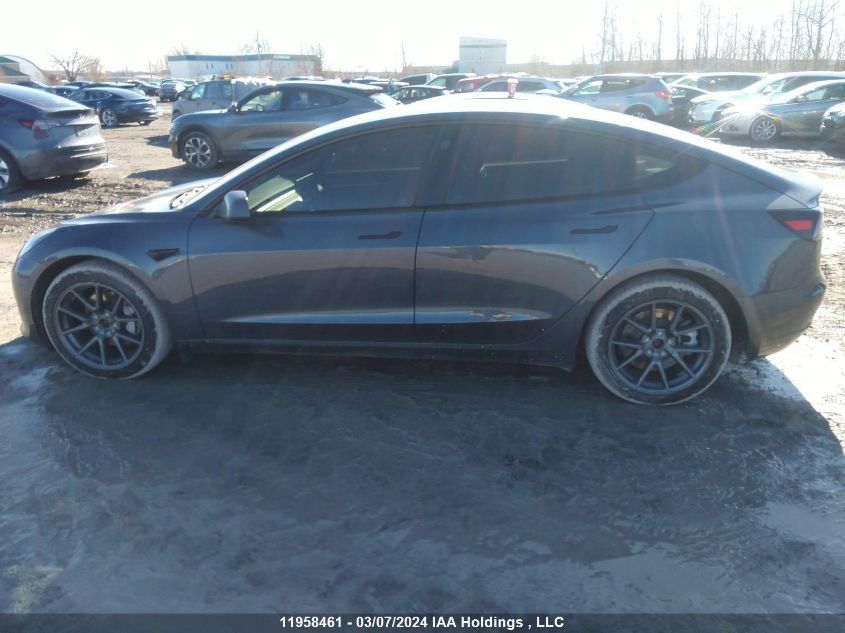 2022 Tesla Model 3 VIN: 5YJ3E1EB4NF245665 Lot: 11958461