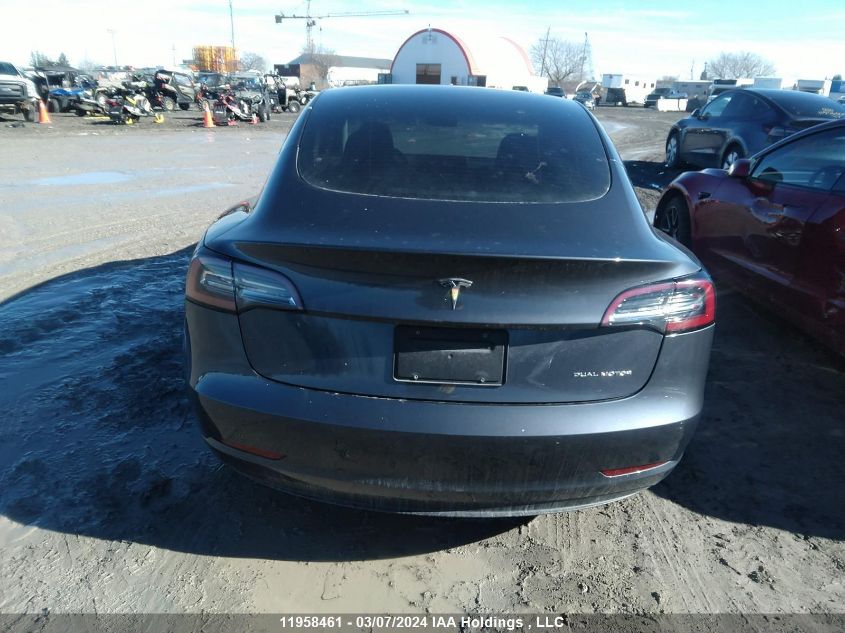 2022 Tesla Model 3 VIN: 5YJ3E1EB4NF245665 Lot: 11958461