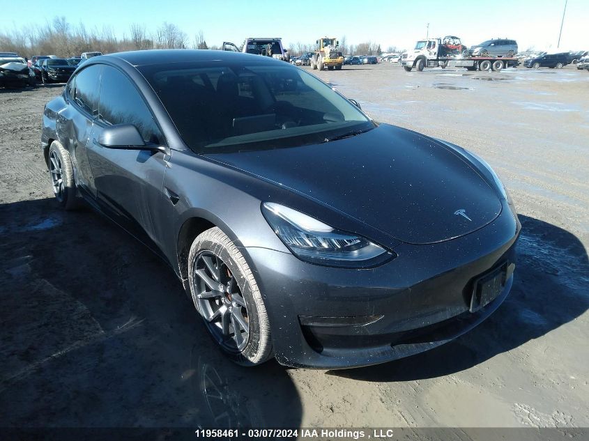 2022 Tesla Model 3 VIN: 5YJ3E1EB4NF245665 Lot: 11958461