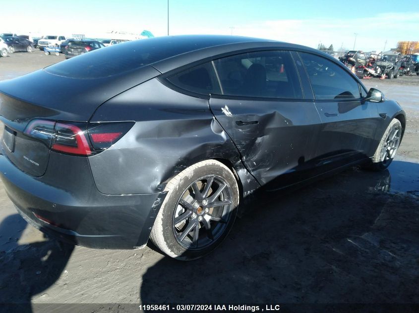 2022 Tesla Model 3 VIN: 5YJ3E1EB4NF245665 Lot: 11958461