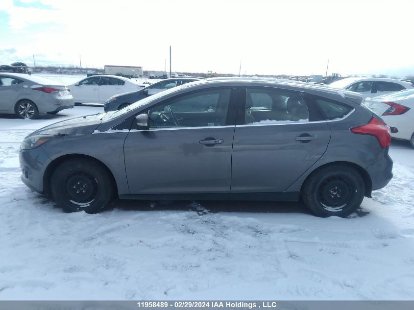 2012 Ford Focus Titanium VIN: 1FAHP3N24CL170705 Lot: 11958489