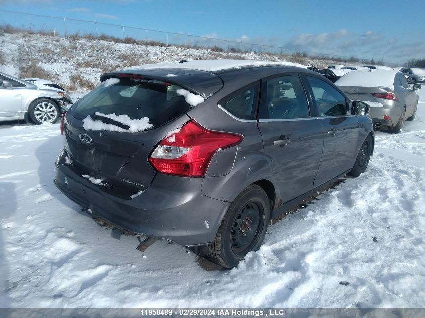 2012 Ford Focus Titanium VIN: 1FAHP3N24CL170705 Lot: 11958489