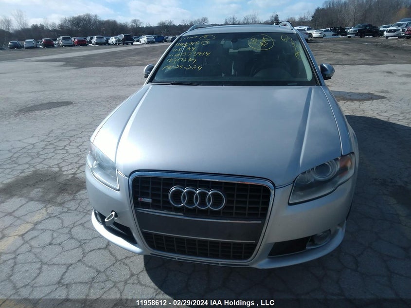 2008 Audi A4 VIN: WAUKF68E78A073914 Lot: 11958612