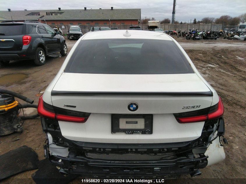 2020 BMW 330Xi VIN: WBA5R7C08LFH53020 Lot: 11958620