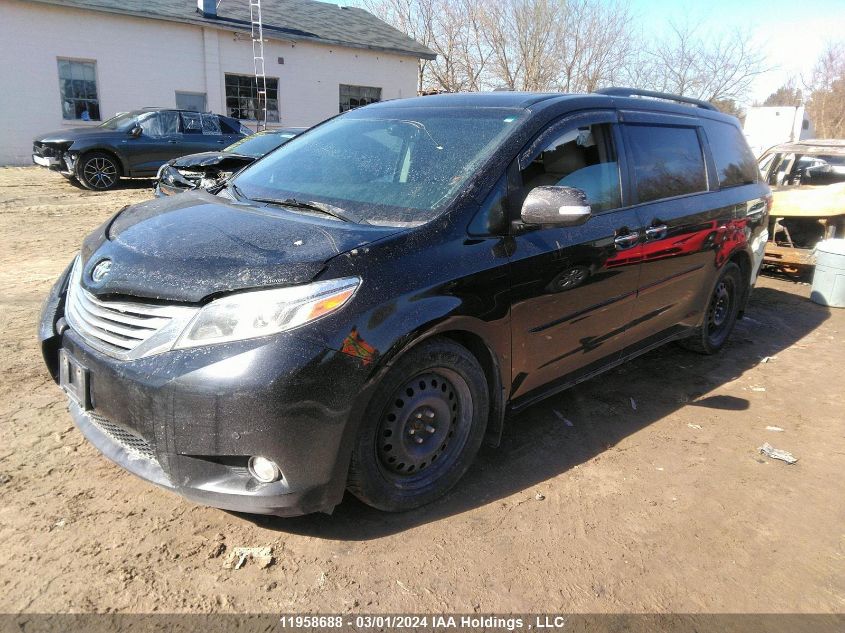 2017 Toyota Sienna Xle/Limited VIN: 5TDYZ3DCXHS862987 Lot: 11958688