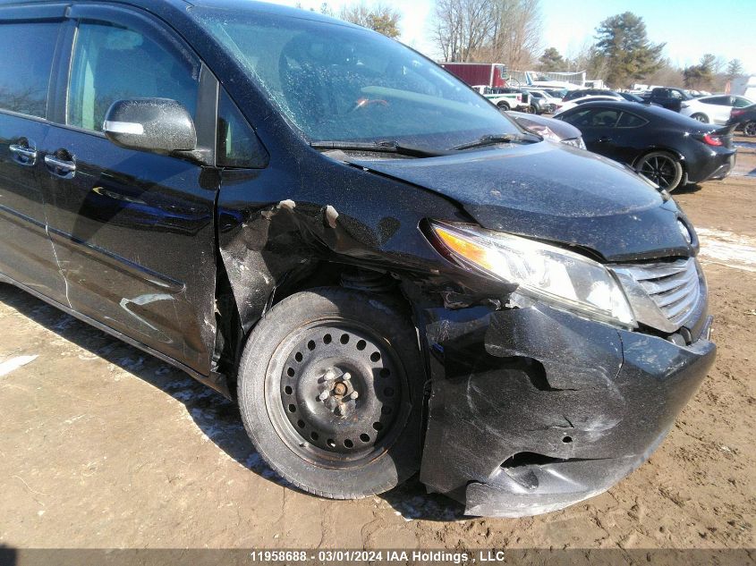 2017 Toyota Sienna Xle/Limited VIN: 5TDYZ3DCXHS862987 Lot: 11958688